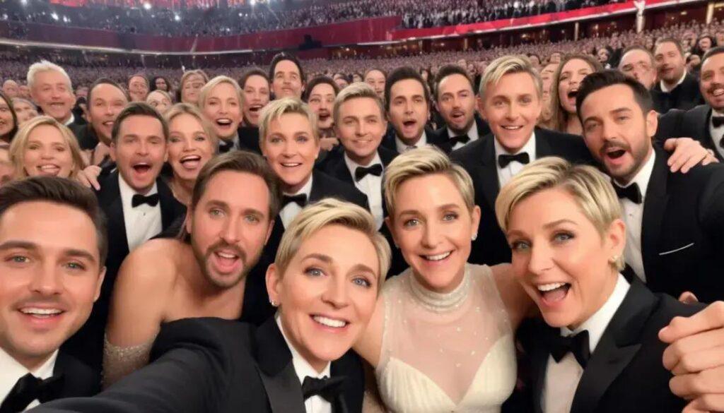 A Selfie de Ellen DeGeneres no Oscar: A Foto que Quebrou a Internet