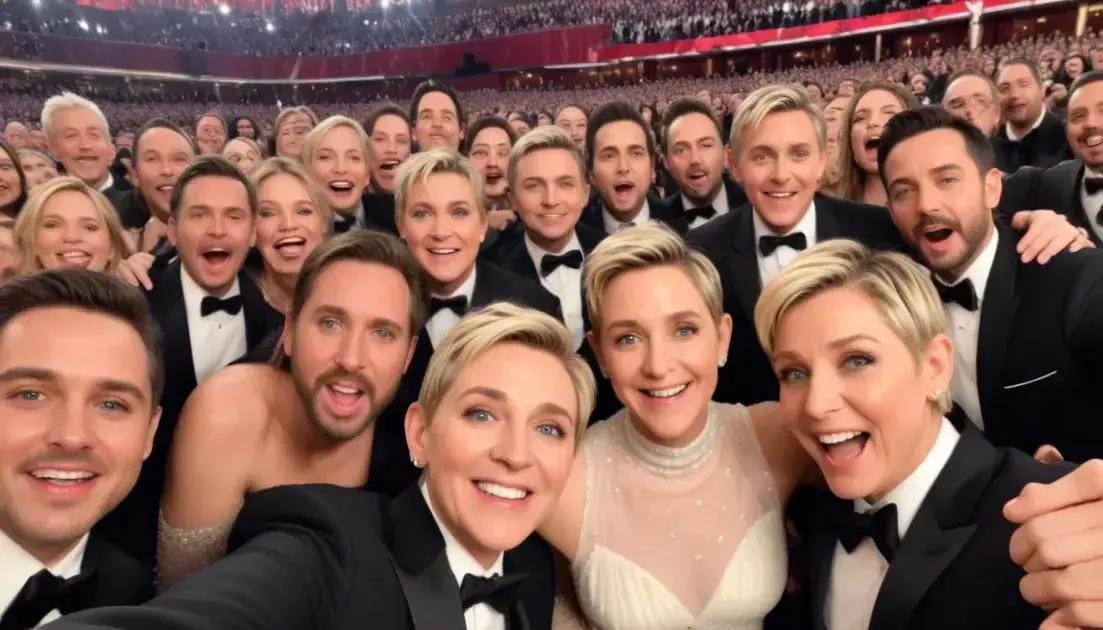 A Selfie de Ellen DeGeneres no Oscar: A Foto que Quebrou a Internet