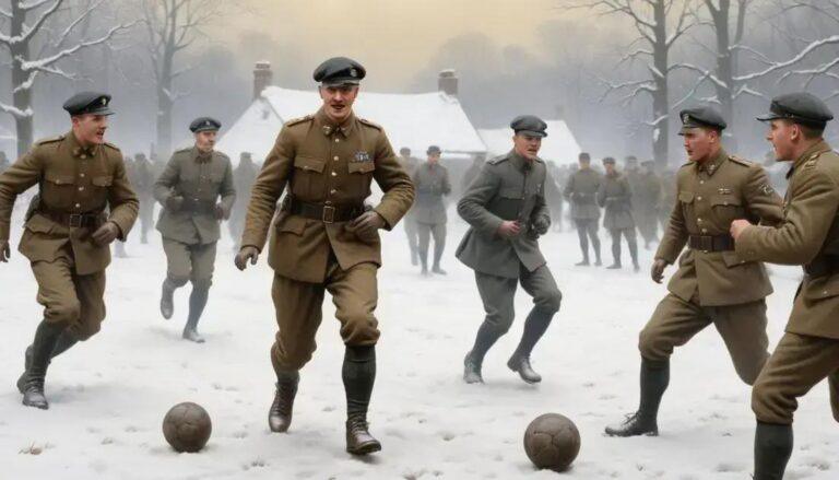 Trégua de Natal de 1914: Quando os Soldados Pararam a Guerra para Jogar Futebol