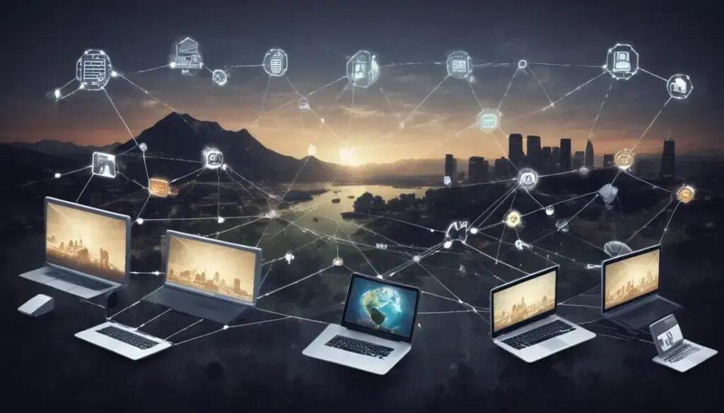 A explosão da internet comercial: novo mundo em rede