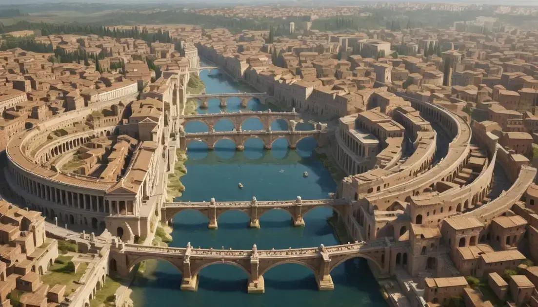 Arquitetura romana: engenharia e poder em pedra