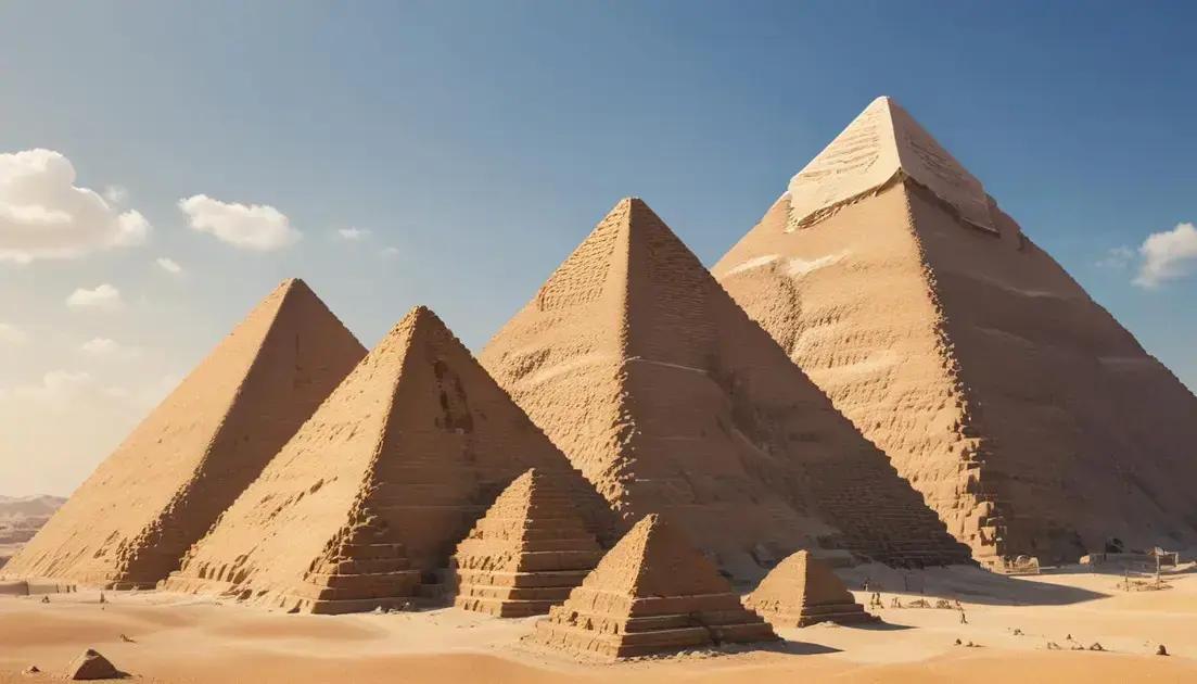 As pirâmides do Egito: tecnologia, religiões e poder faraônico