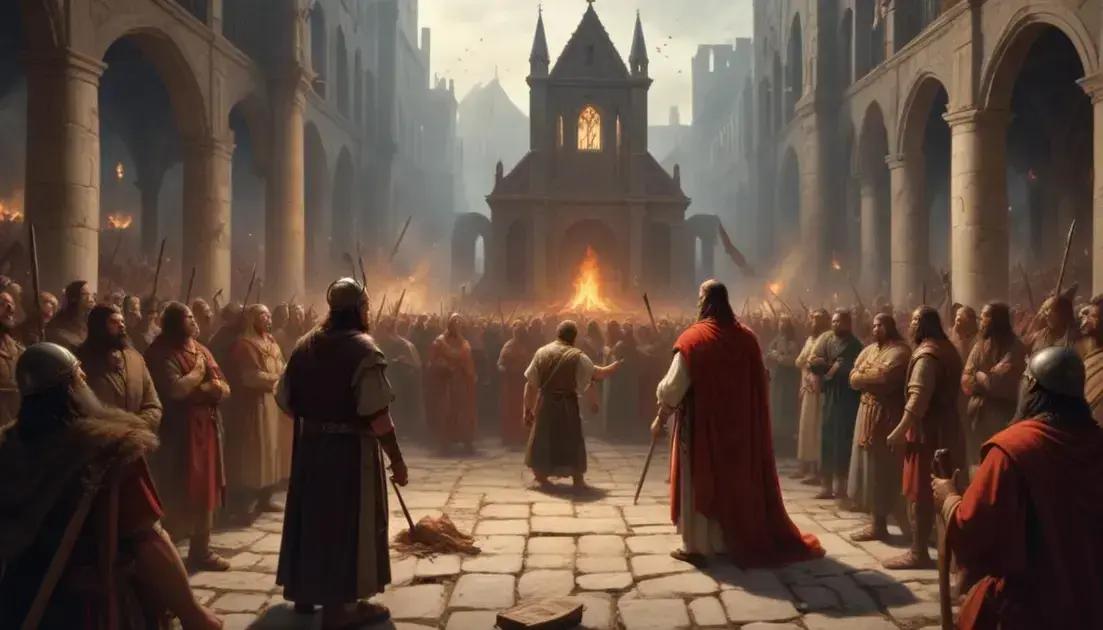 Choque de crenças: cristãos vs tradições pagãs tardias