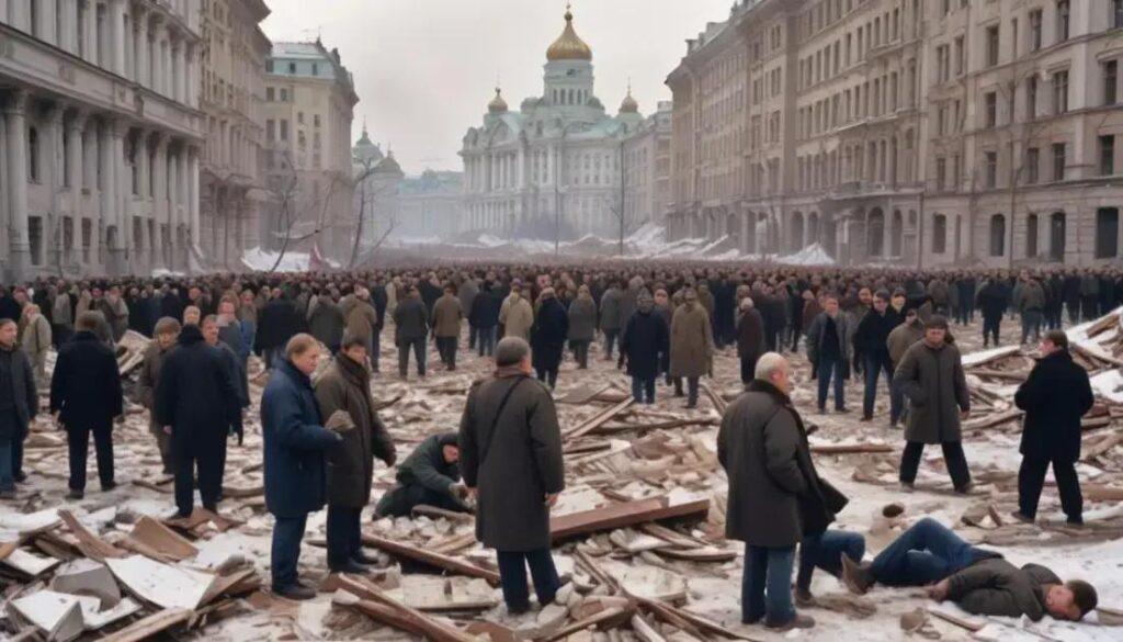 Colapso da Rússia em 1998: default, caos e reconstrução