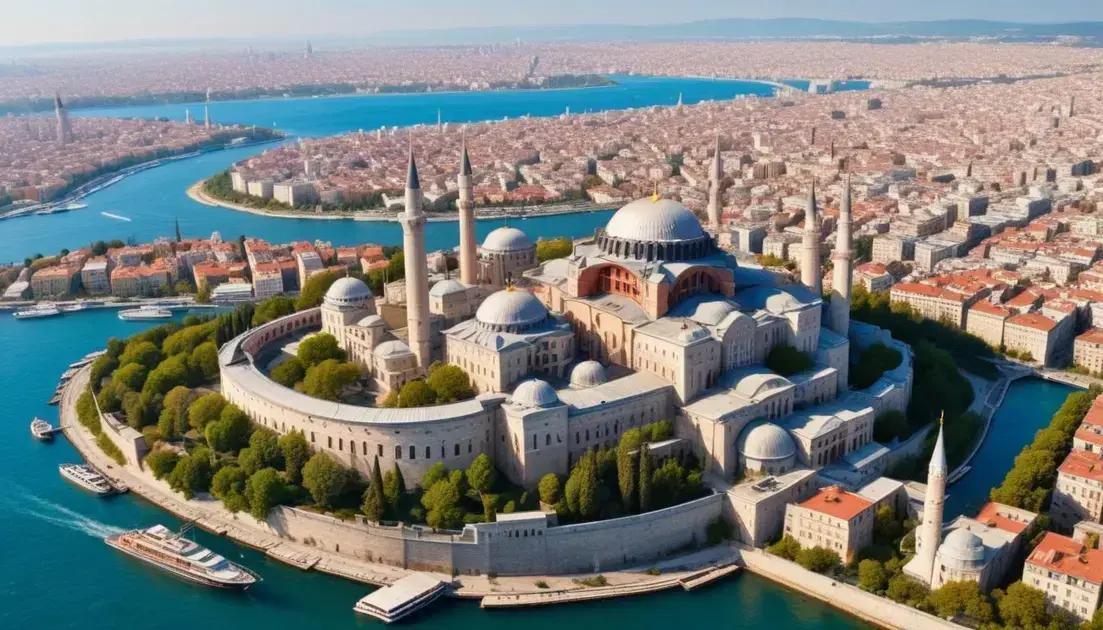 Constantinopla: de Bizâncio à capital da cristandade