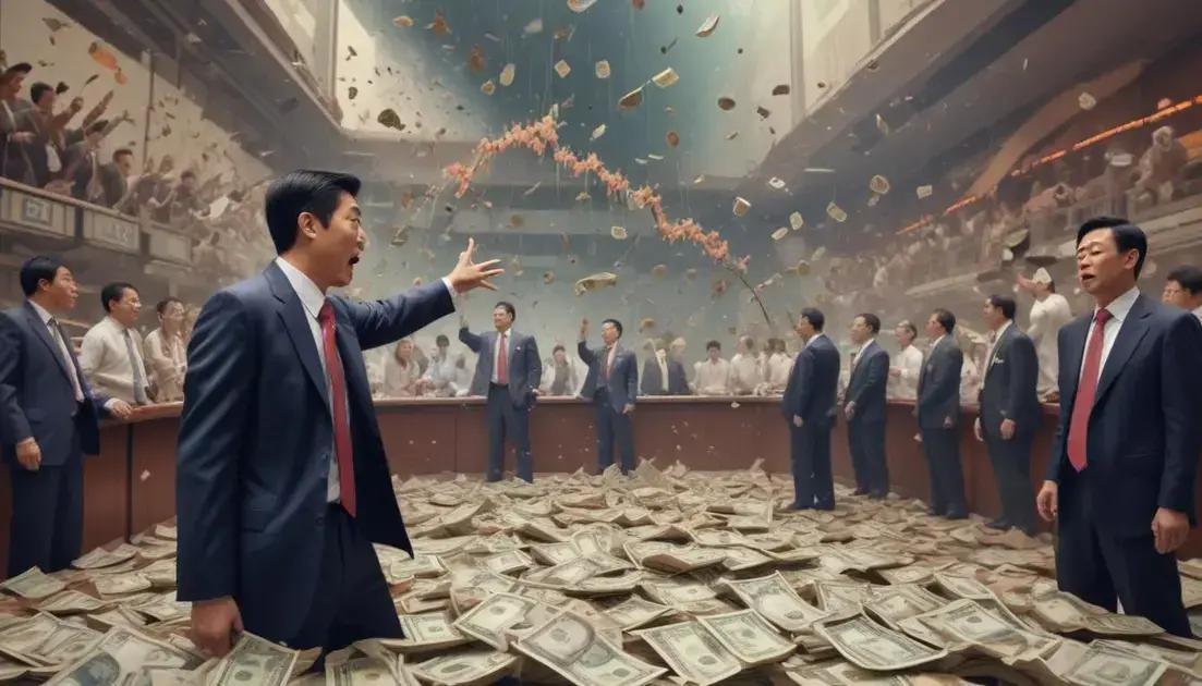 Crise financeira asiática: bolhas, colapsos e resgates