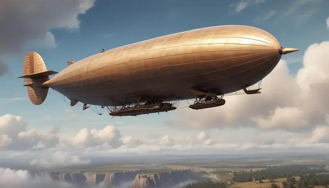 Dirigíveis: os primeiros passos da aviação