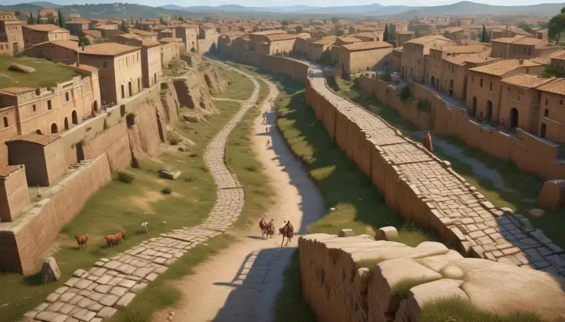 Estradas, paz romana e a difusão do cristianismo