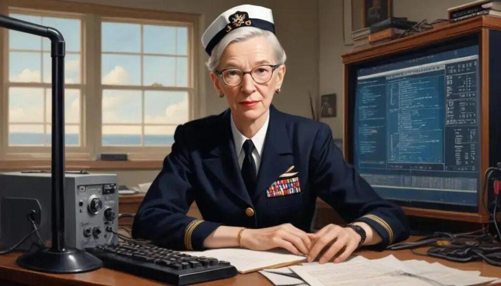 Grace Hopper: da Marinha ao código-fonte