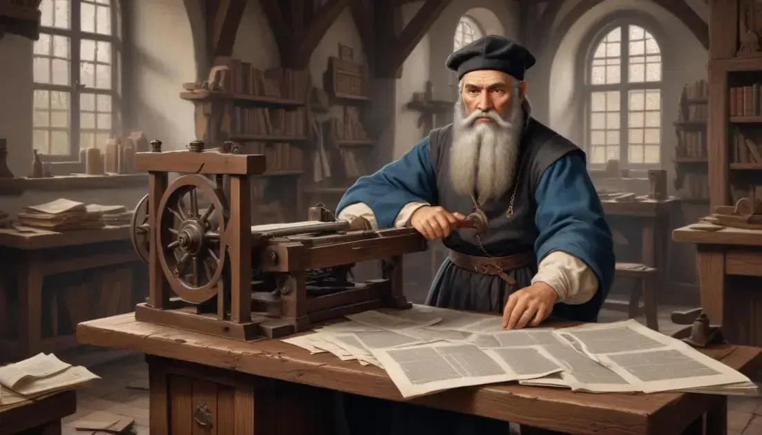 Gutenberg e a prensa tipográfica: revolução das ideias
