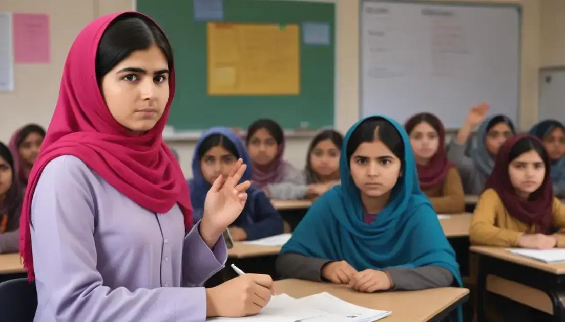 Malala Yousafzai: coragem pela educação feminina