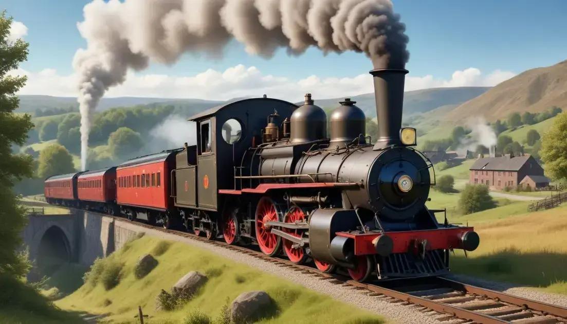 Máquina a vapor: motor da era moderna