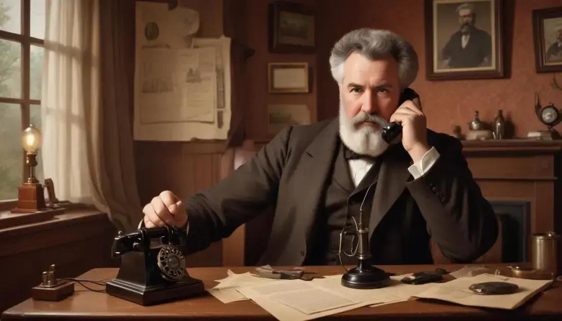 O telefone de Graham Bell: voz além dos fios