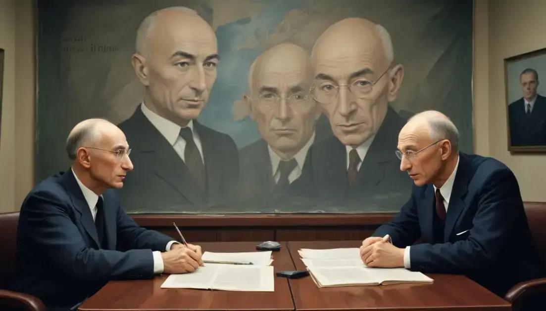 Oppenheimer e Sakharov: consciência científica na Guerra Fria