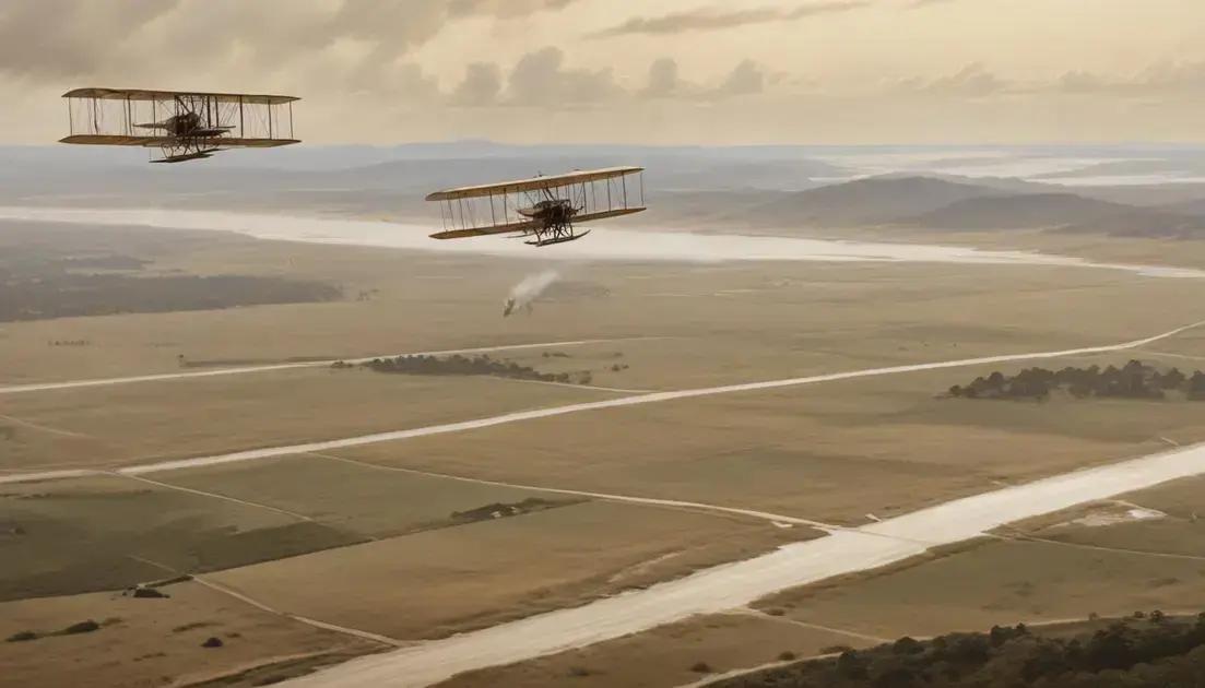 Os irmãos Wright e o sonho de voar