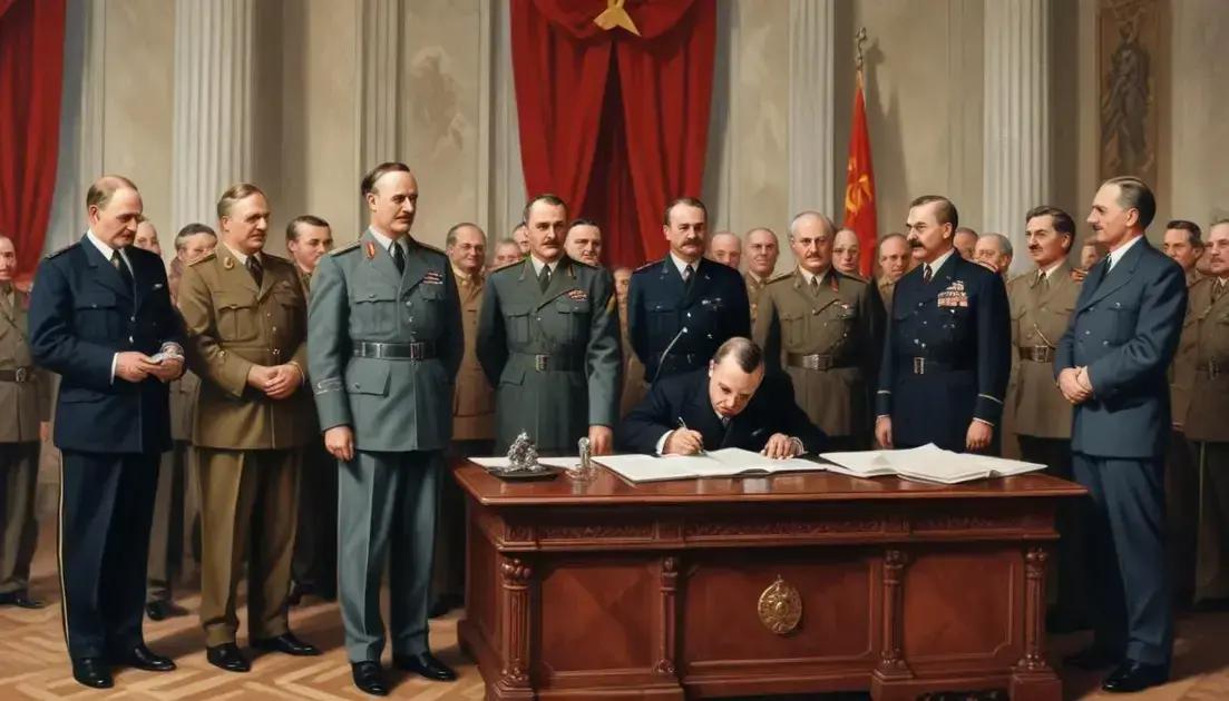 Pacto Molotov-Ribbentrop: pacto secreto entre Hitler e Stalin