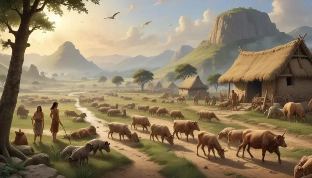 Revolução neolítica: da caça e coleta à agricultura e domesticação