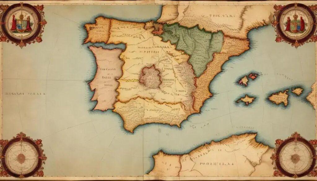 Tratado de Tordesilhas: divisão entre Espanha e Portugal