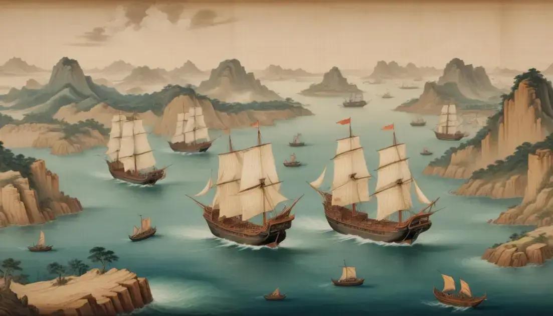 Zheng He e as frotas gigantes chinesas nos mares