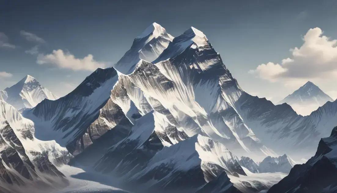 A conquista do Monte Everest: o topo do mundo