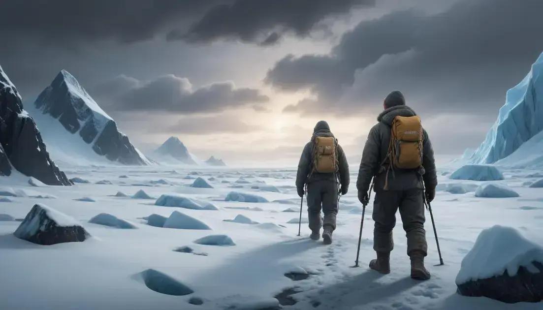 A conquista dos polos e os limites da resistência humana