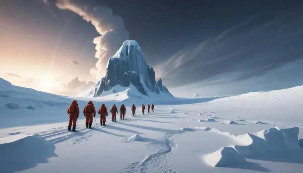 A corrida ao Polo Sul e os limites da resistência humana
