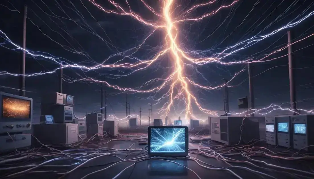 A eletricidade e o domínio da energia invisível