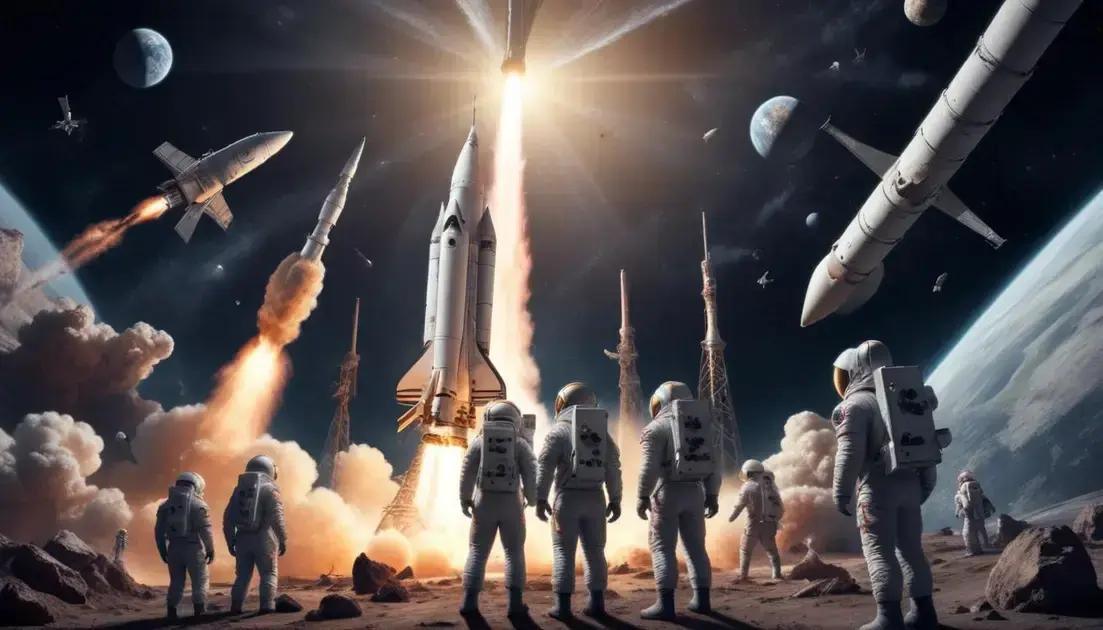 A exploração espacial e o futuro além da Terra