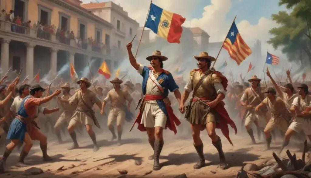 A independência da América Latina e o fim dos impérios coloniais