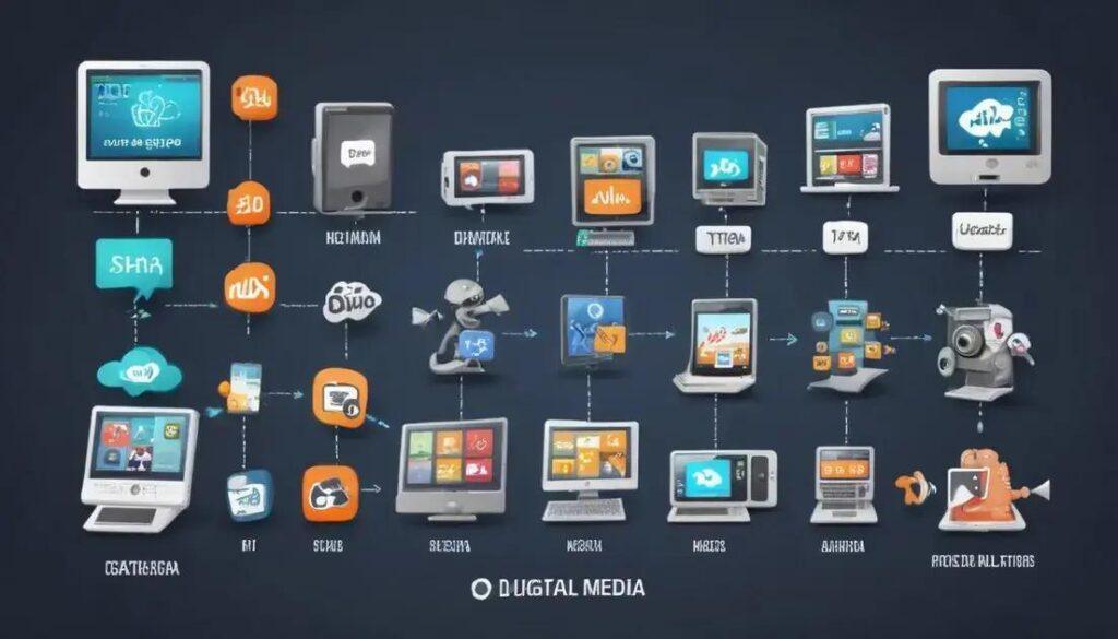 A internet e o nascimento da mídia digital global