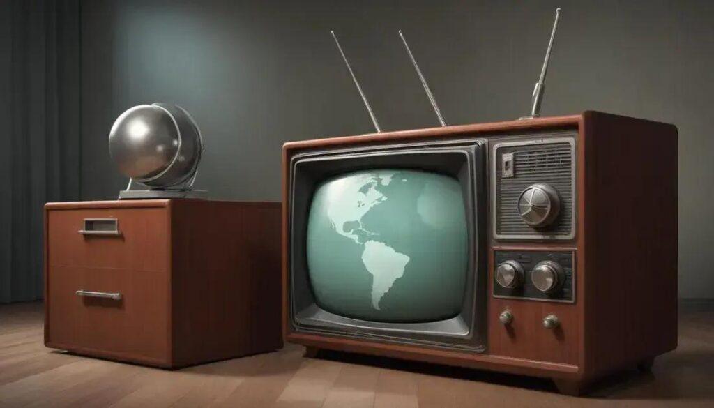 A televisão e o auge da comunicação de massa