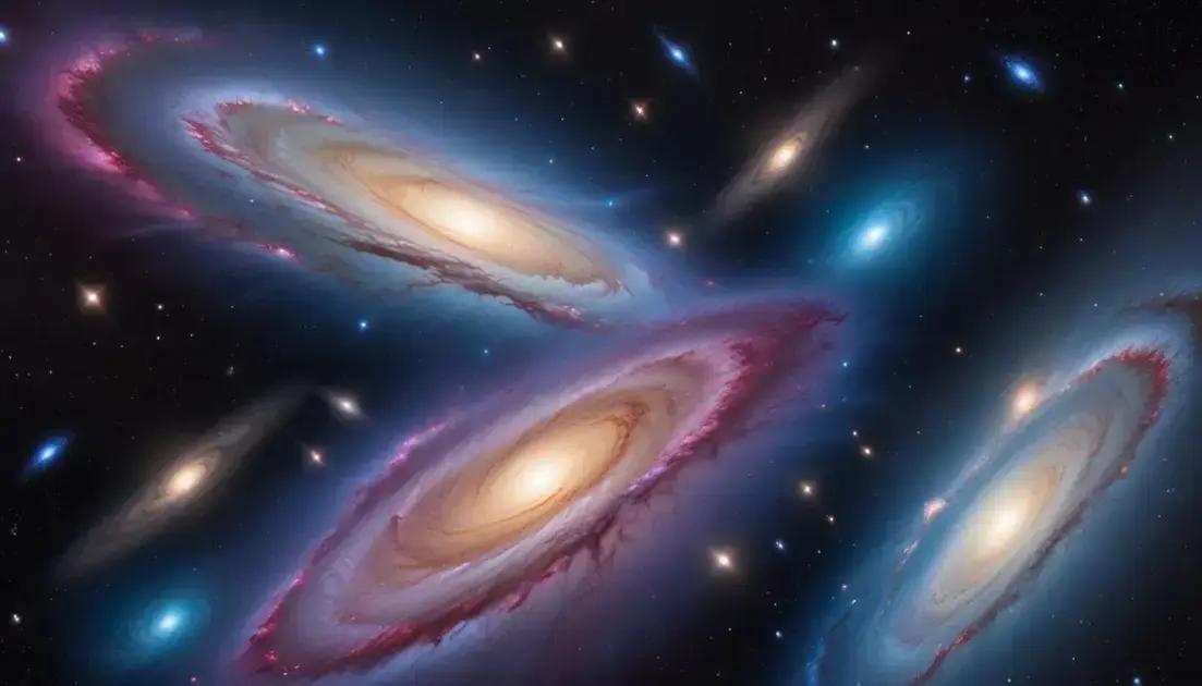 As galáxias e os mistérios do cosmos