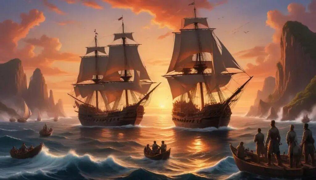 As grandes navegações e o nascimento do mundo global