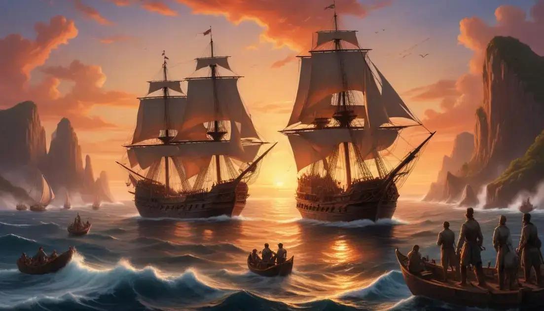 As grandes navegações e o nascimento do mundo global