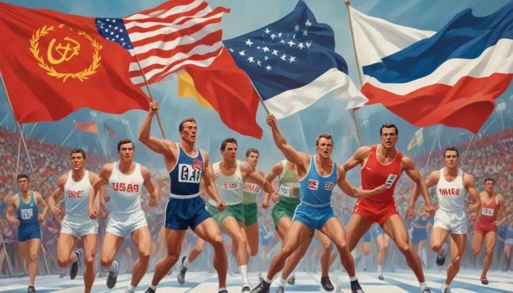 As Olimpíadas da Guerra Fria: esporte como campo de batalha