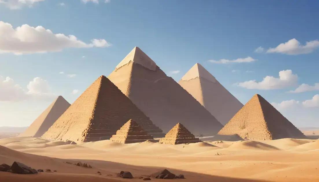 As pirâmides do Egito e os segredos de sua construção