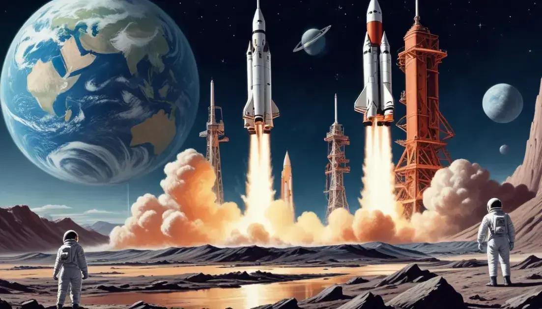 Corrida espacial: EUA x URSS e o desafio cósmico