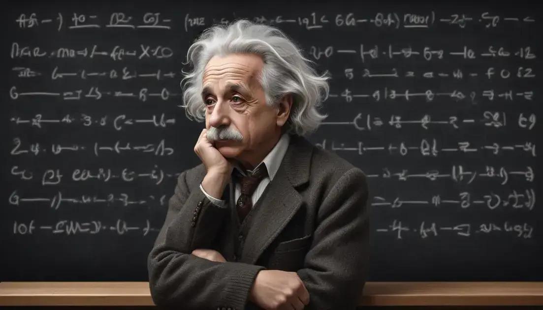 Einstein e a teoria da relatividade geral