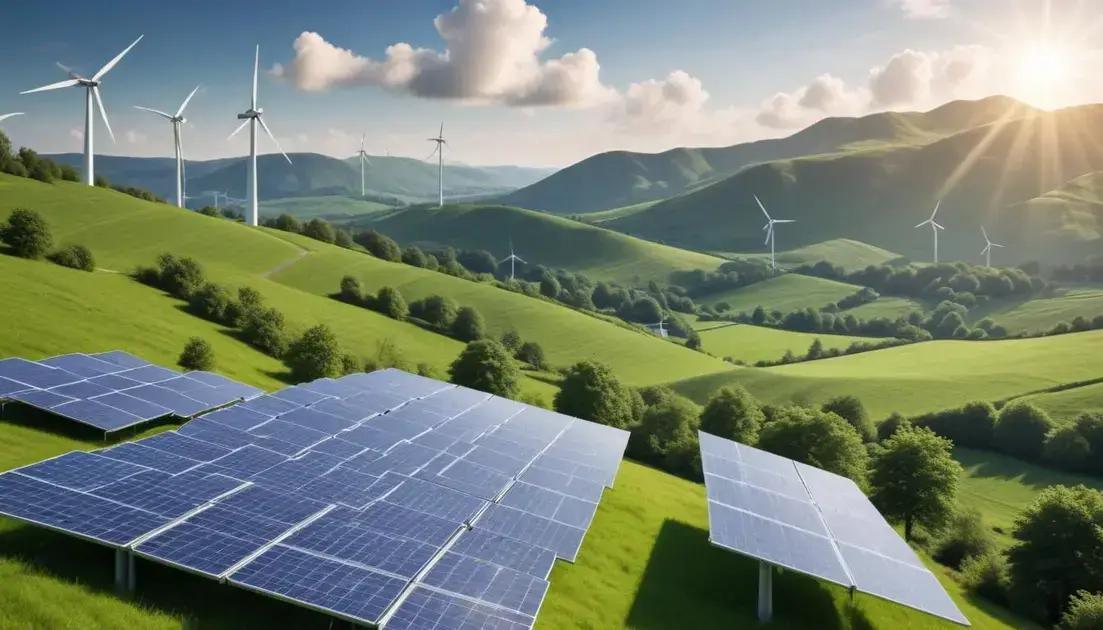Energia limpa e o futuro sustentável da humanidade