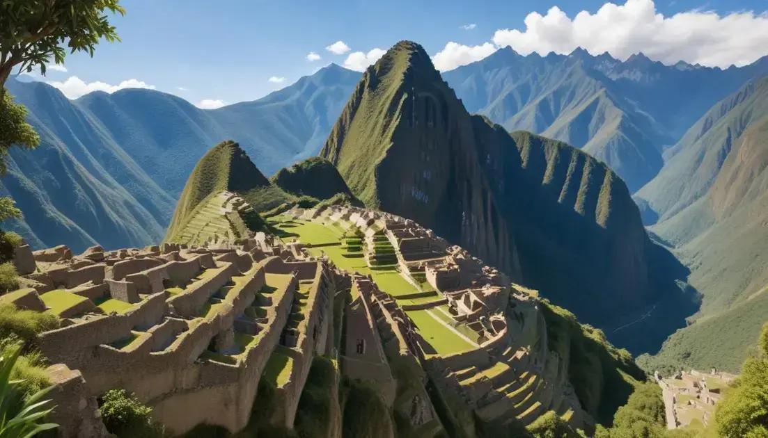 Machu Picchu e o esplendor perdido dos Andes