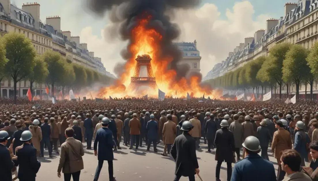 Maio de 68: juventude, protesto e liberdade