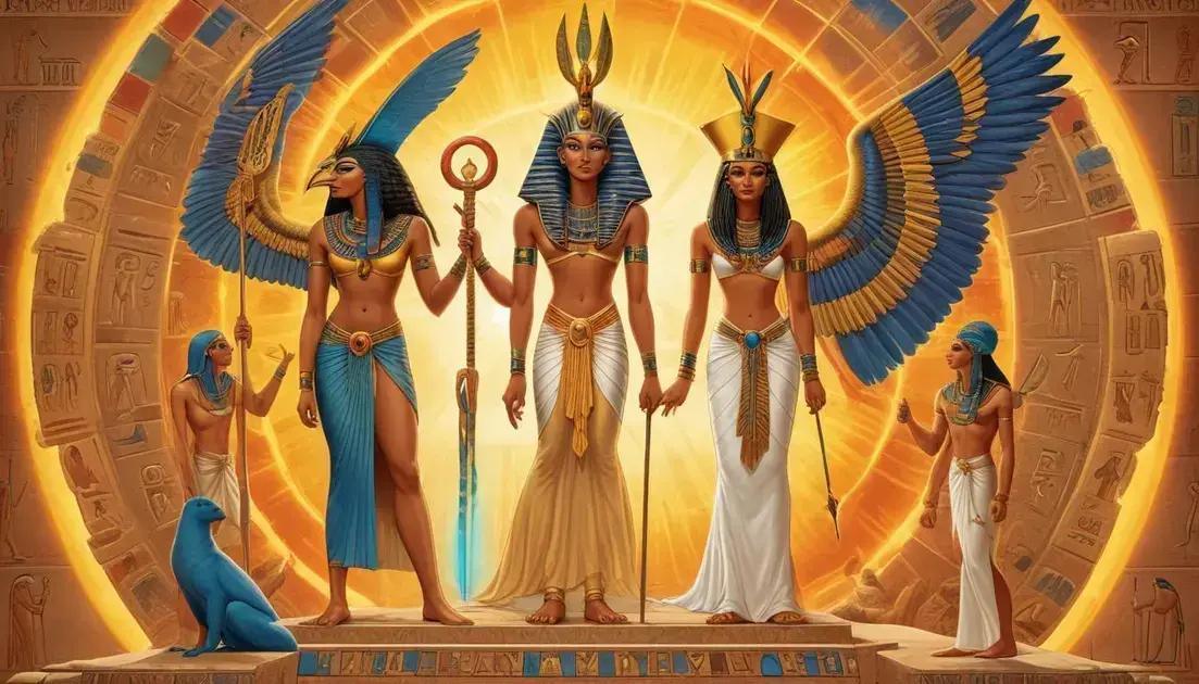 Mitologia egípcia: Rá, Ísis e o ciclo da vida e morte