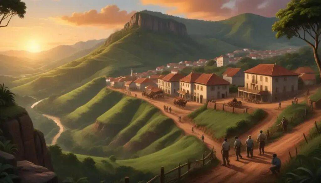 O ciclo do ouro e a riqueza das Minas Gerais