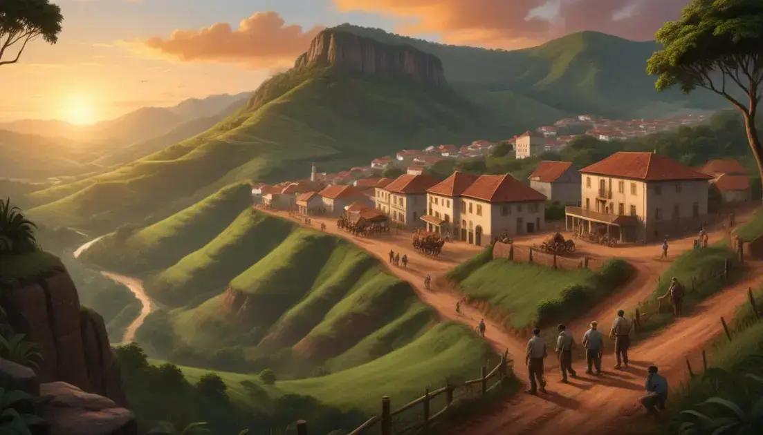 O ciclo do ouro e a riqueza das Minas Gerais