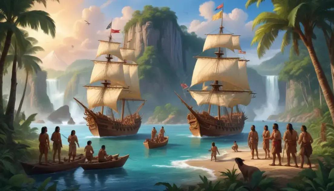 O descobrimento das Américas e o encontro de mundos