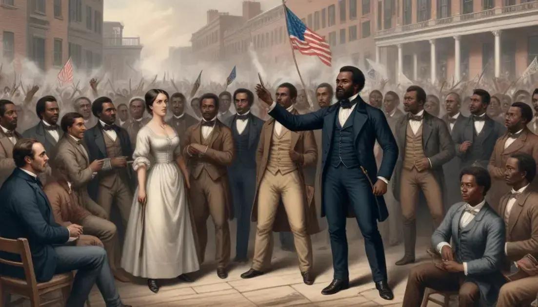 O movimento abolicionista e a luta contra a escravidão