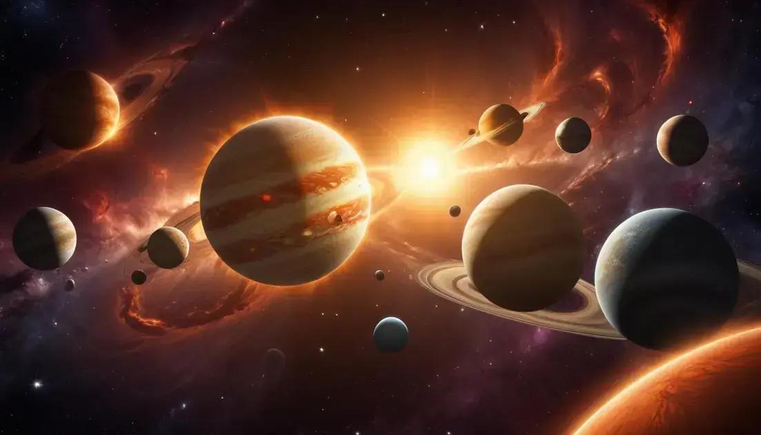 O Sistema Solar e a formação dos planetas