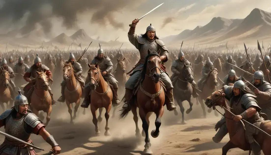 Os exércitos de Gêngis Khan e a guerra total