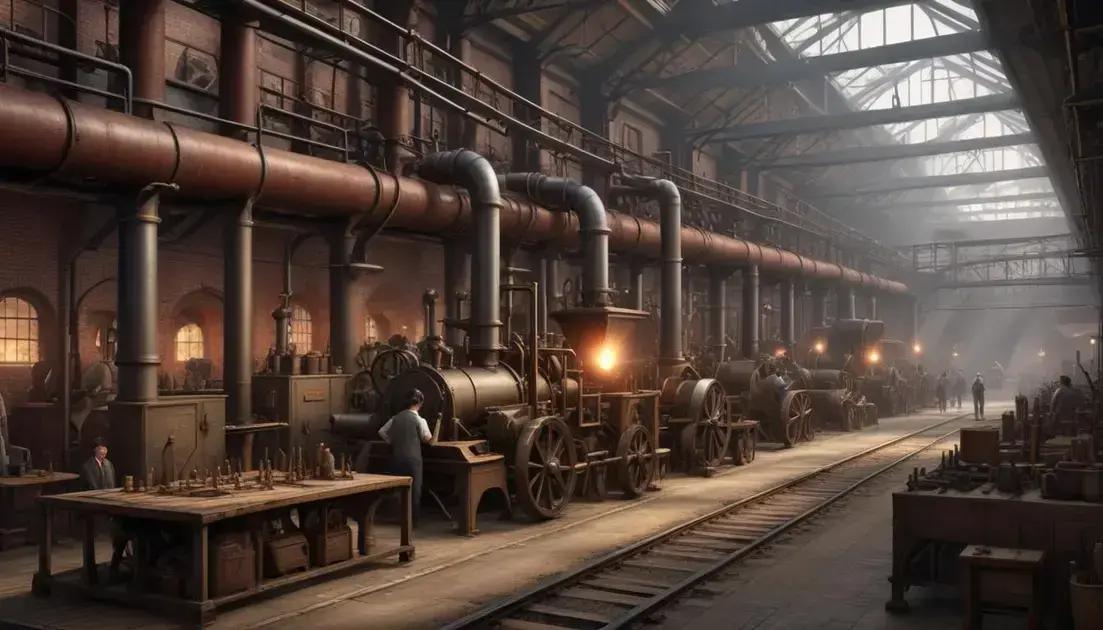 Revolução Industrial e o nascimento do mundo moderno