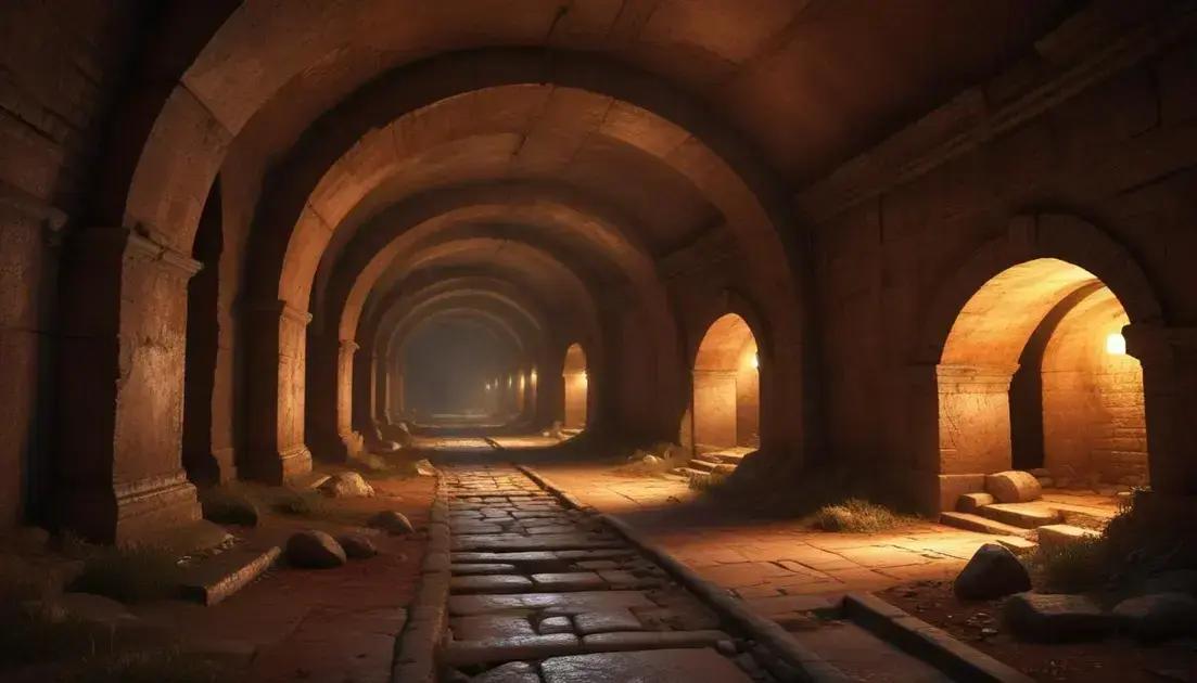 Roma subterrânea: túneis e segredos do império